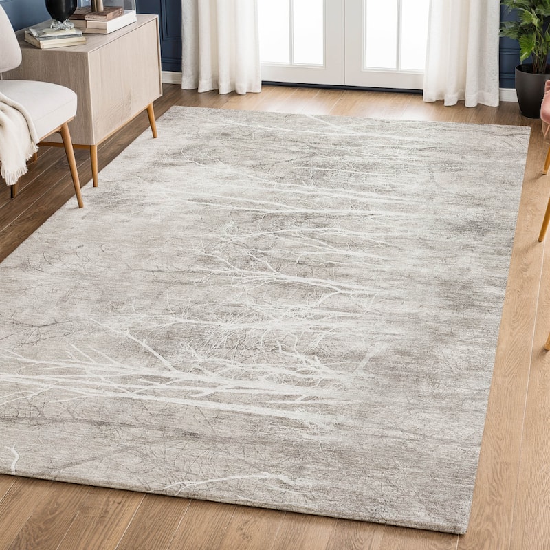 Premium Washable Super Soft Modern Forest Mayfield Rug