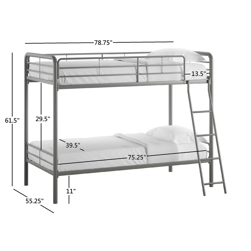 Jana Twin over Twin Bunk Bed by iNSPIRE Q Junior