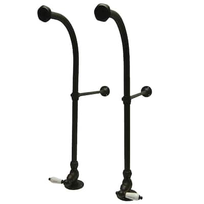 Kingston Brass Vintage Rigid Freestanding Supply Lines with Hot / Cold