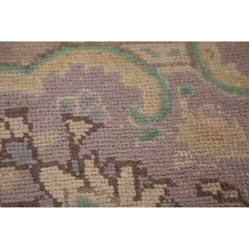 Tabriz Persian Vintage Rug Handmade Wool Carpet - 10'1" x 12'11"