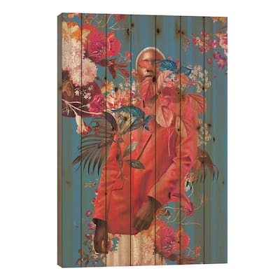 All The Springs She Remembered Print On Wood by Frank Moth - Multi-Color