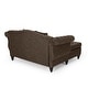 preview thumbnail 8 of 38, Wellston Tufted Double Chaise Lounge by Christopher Knight Home - 62.50" L x 58.50" W x 34.00" H
