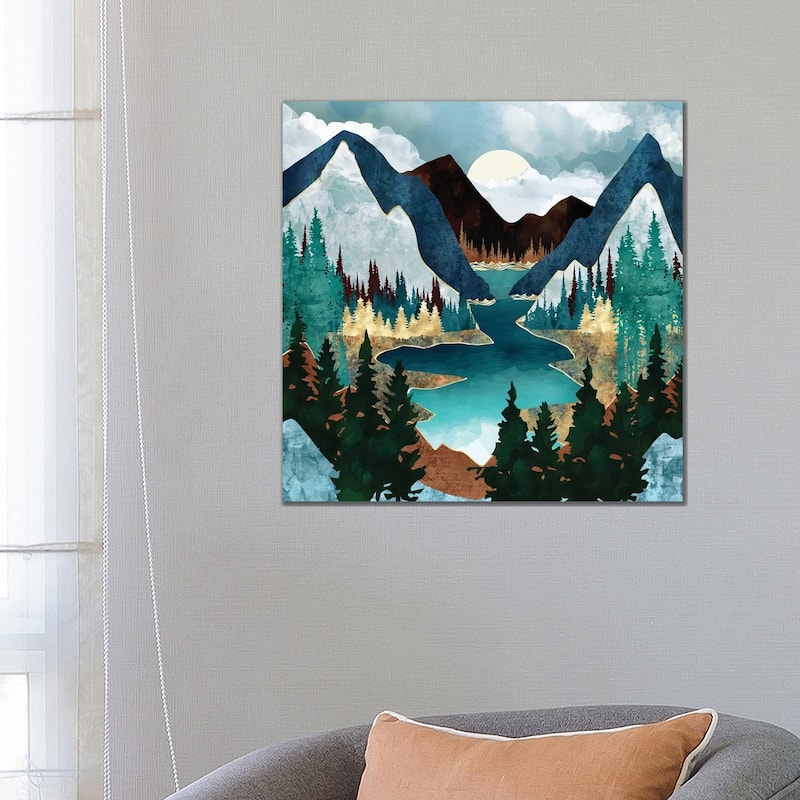 iCanvas "River Vista" by SpaceFrog Designs Canvas Print - 26x26x1.5