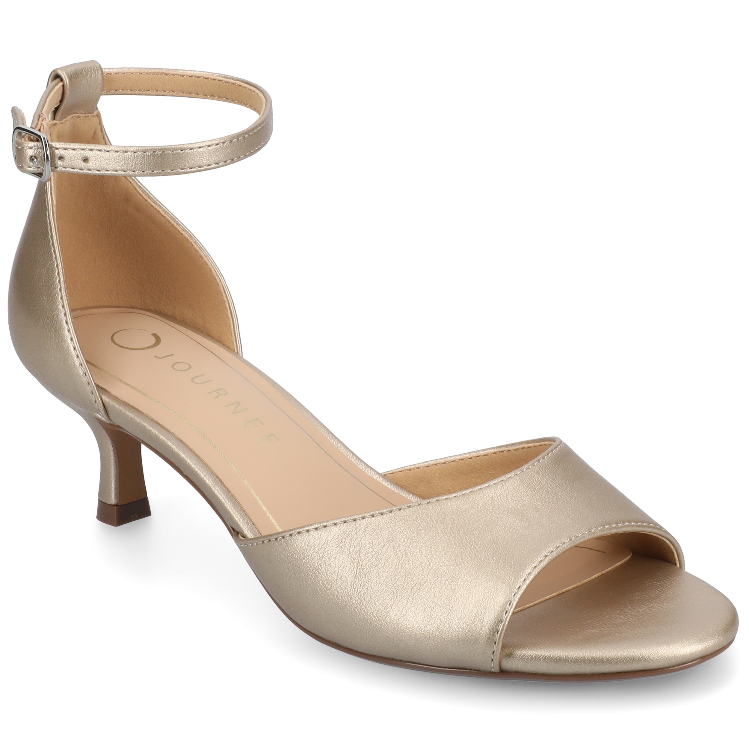 wide width gold dress sandals Wine & Dine Lace Up Sandals
