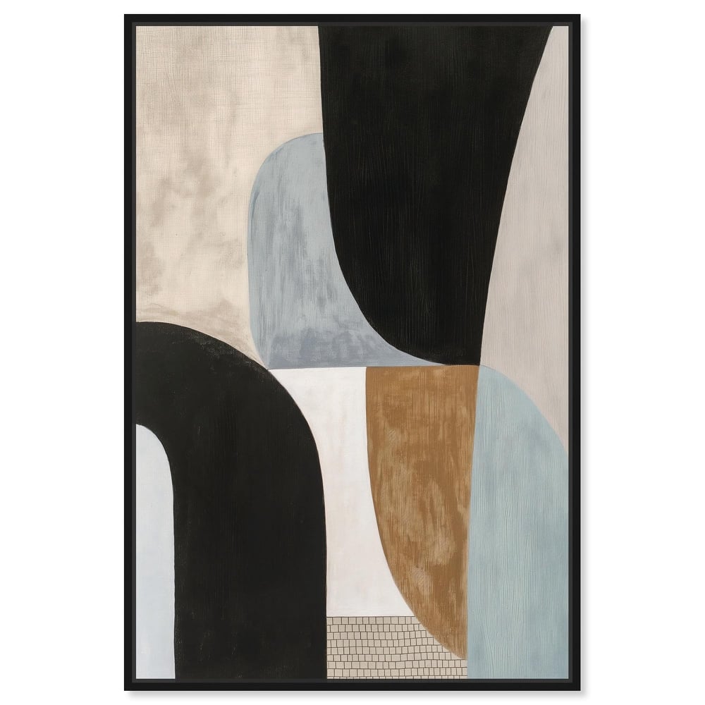 Interlocking Segments I Canvas by Art Remedy