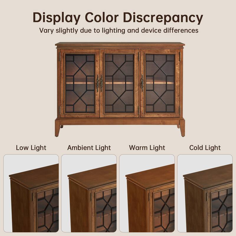 Accent Buffet Cabinet SideBoard Console Table with Storage