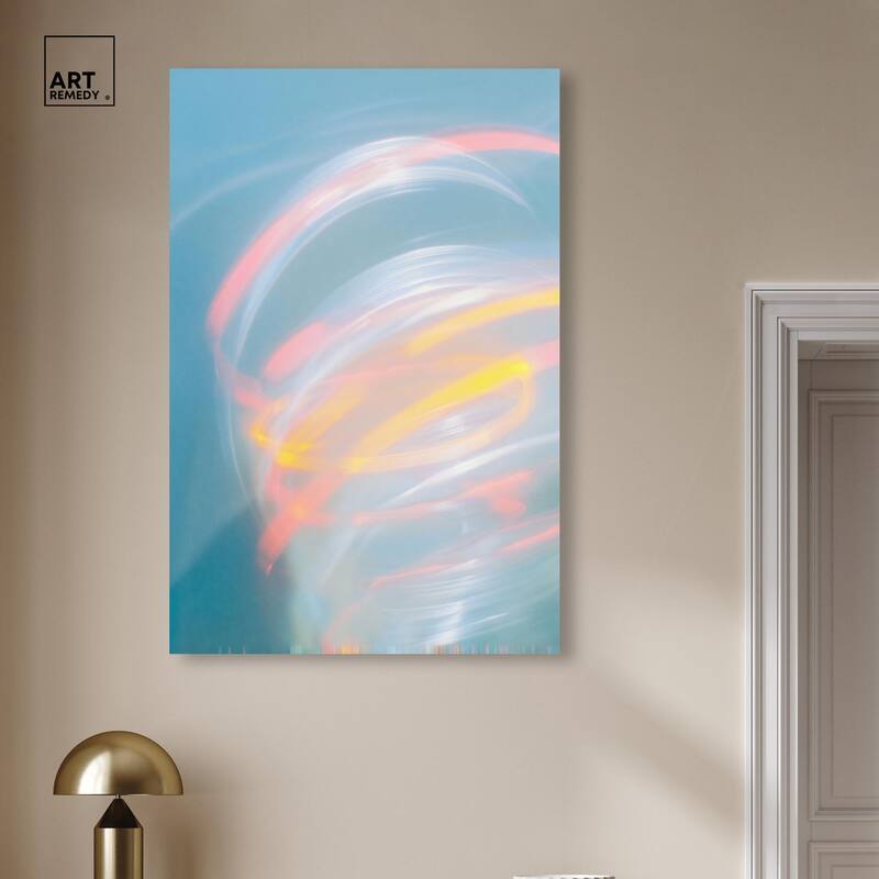Swirling Light I Canvas by Art Remedy, Gallery Wrapped
