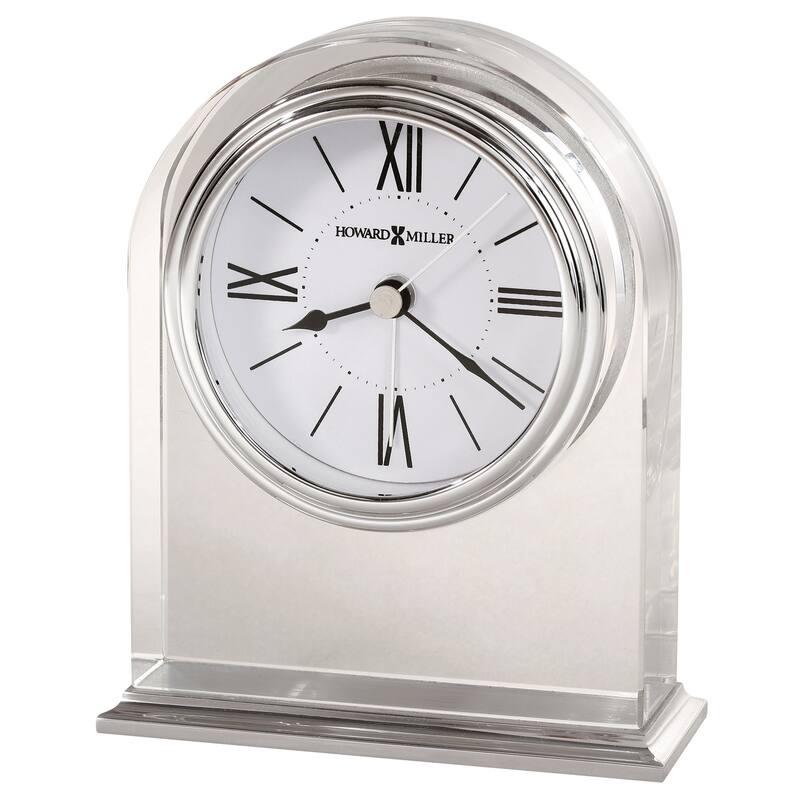 Howard Miller Optica Modern Glam Sleek Table Clock