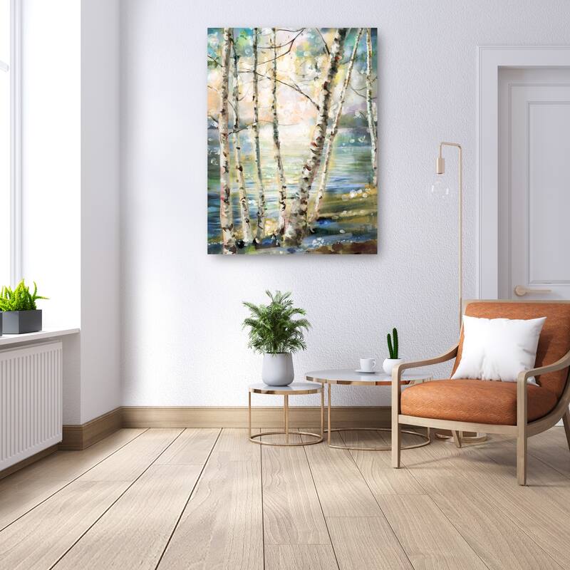 Lakehouse Dawn By Studio Arts Canvas Art Print