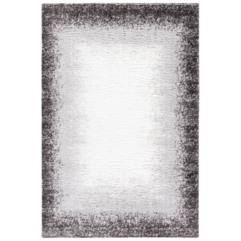 SAFAVIEH Berber Shag Ingrida Rug - 4'5" x 6'5" - Dark Grey/Grey