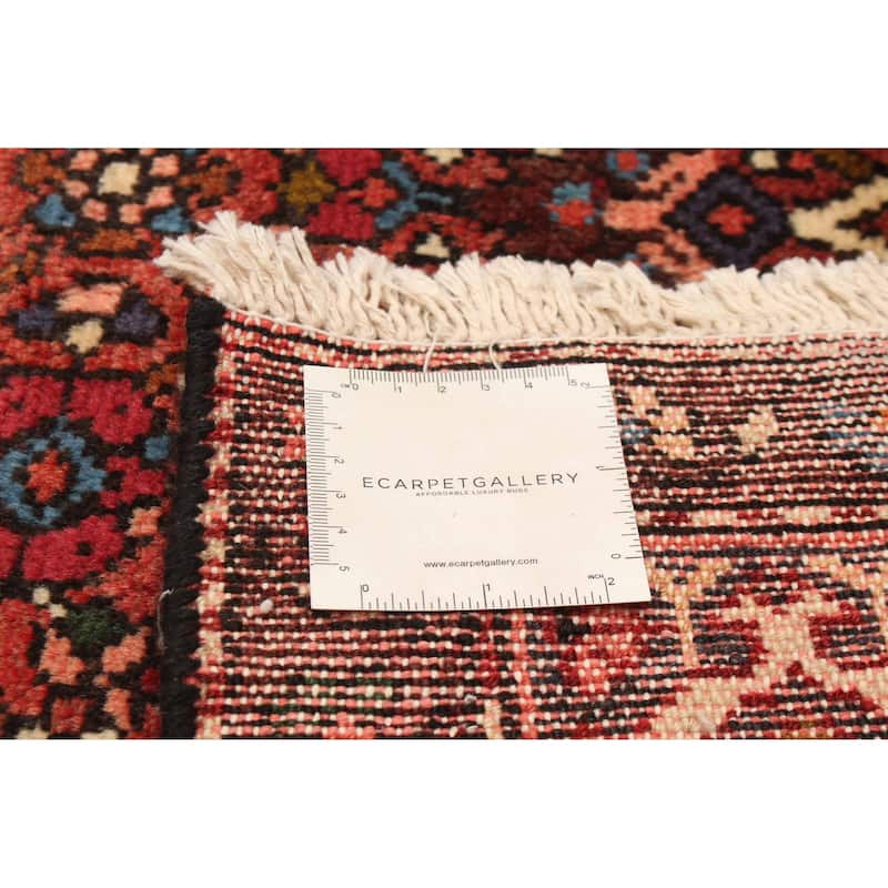 ECARPETGALLERY Hand-knotted Andelz Red Wool Rug - 3'8 x 9'10