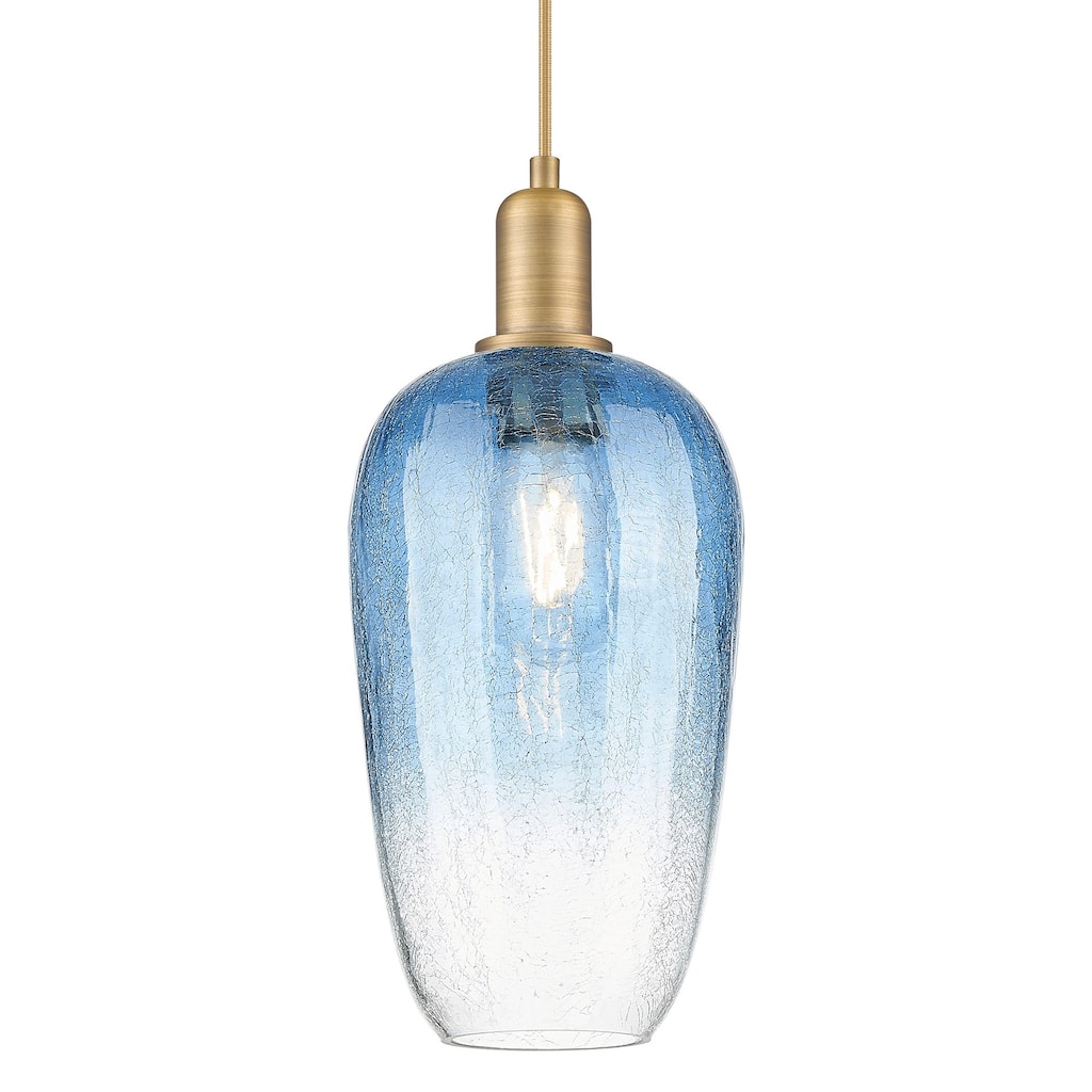 Innovations Lighting 716-1P-G484-7SB Brookhaven Flute 7" Wide Cord