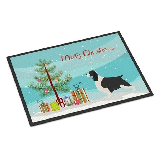Carolines Treasures BB8435JMAT English Springer Spaniel Christmas Indoor or Outdoor Mat 24 x 36 in.