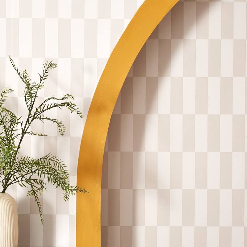 Fine Decor Weston Neutral Modern Checkerboard Wallpaper