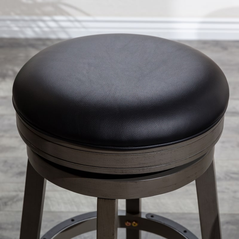 DTY Indoor Living Creede Backless Swivel Stool