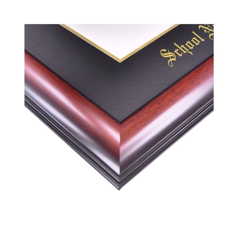 Rutgers University, The State University of New Jersey, 11w x 8.5h Gold Embossed Diploma Frame