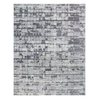 Baran Mikas Gray Area Rug (5'3