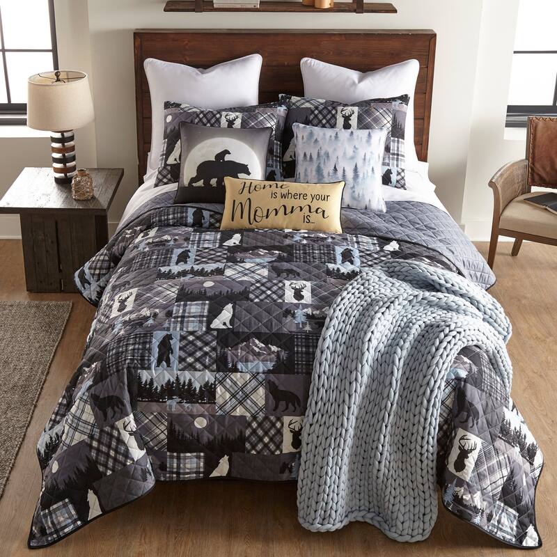 Nightly Walk Trees Decorative Pillow by Donna Sharp