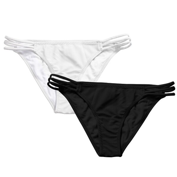 white swim bottoms womens