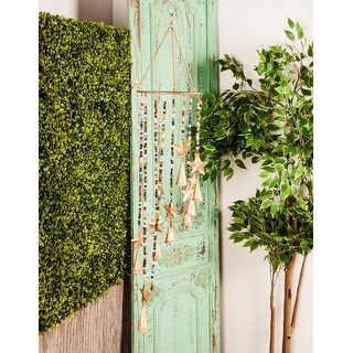 Gold Iron Eclectic Windchime 26 x 7 x 7 - 7 x 7 x 26