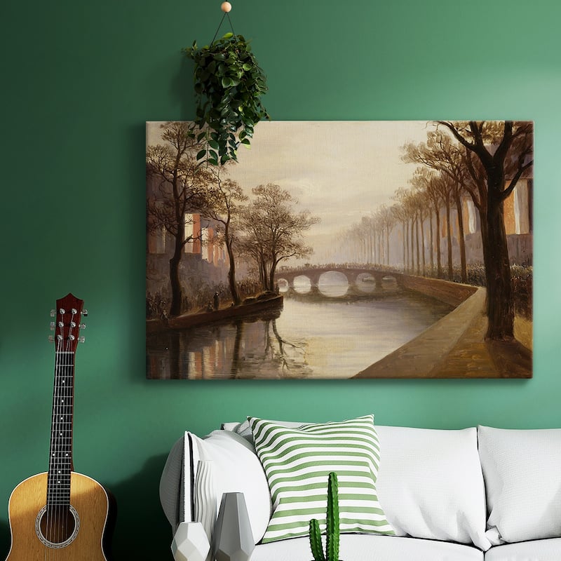 Vintage Landscape -DCCXCIII -Gallery Wrapped Canvas