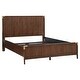 preview thumbnail 11 of 15, Khourush Low Profile Campaign Platform Bed by iNSPIRE Q Modern