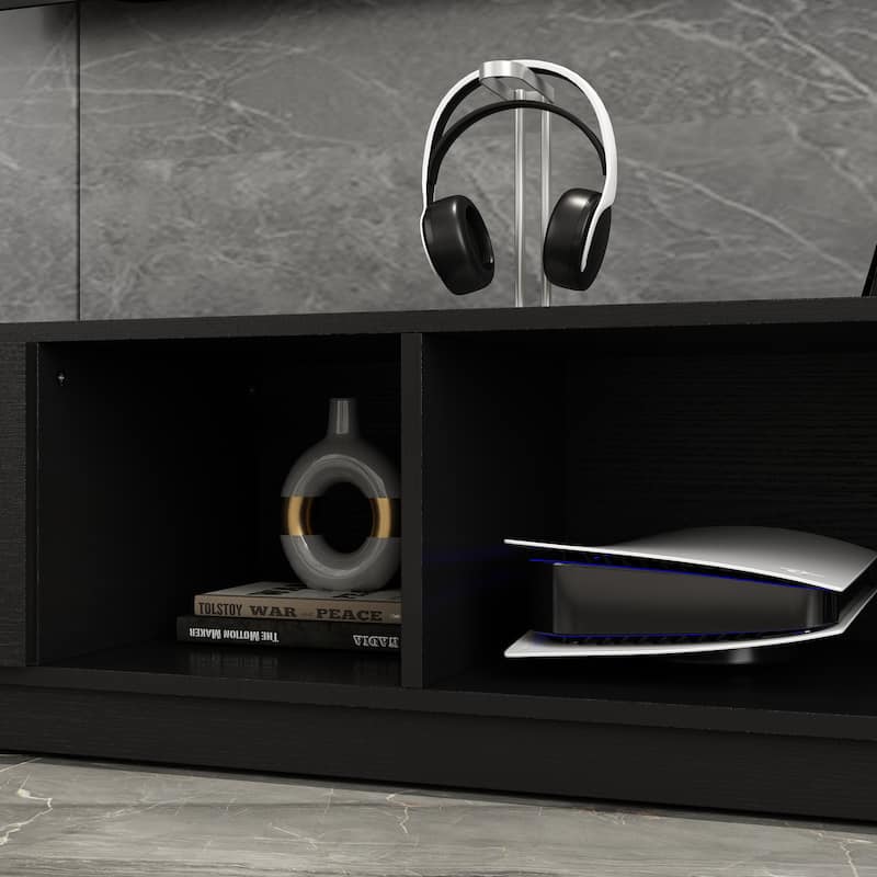 Modern TV Stand Universal Entertainment Center, TV Cabinet 90+inch TV