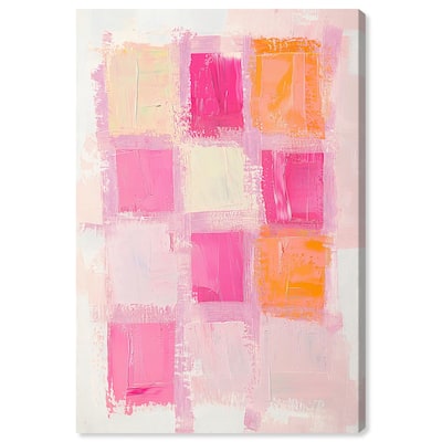 Color Squares I Canvas by Art Remedy, Gallery Wrapped