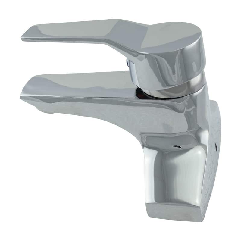 Chrome Plated Centerset Bathroom Faucet 4 3/16"H 1 Handle Renovators Supply
