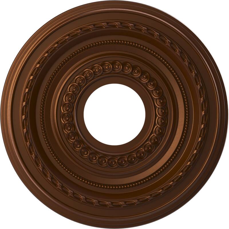3 1/2" Inside Diameter - Cole Thermoformed PVC Ceiling Medallion