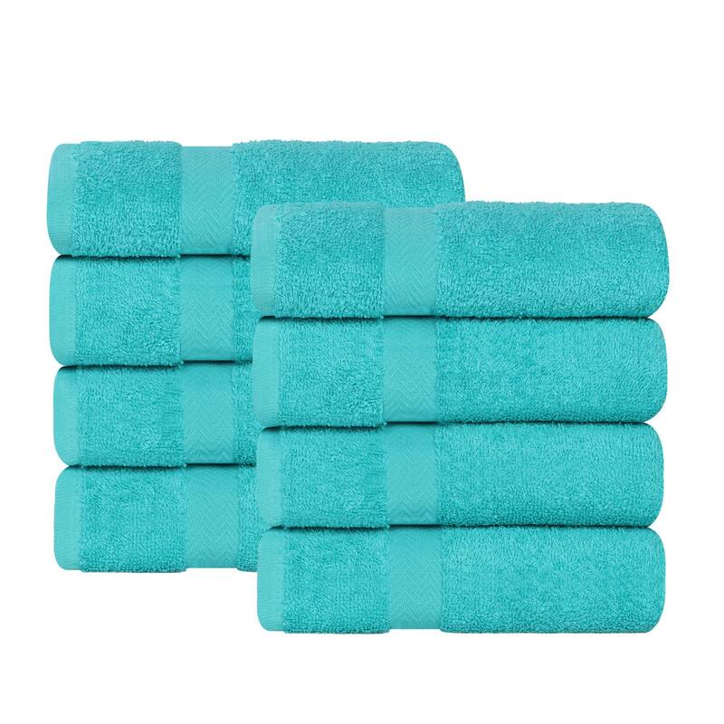 Superior Franklin Cotton Lightweight Hand Towel Set of 8