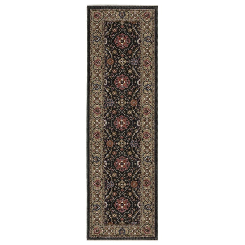 HomeRootsOriental Traditional Runner Area Rug