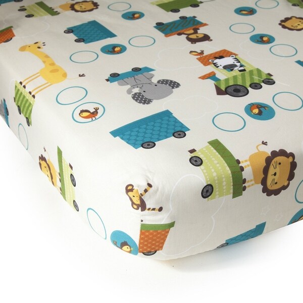 Train clearance crib sheets