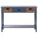 preview thumbnail 3 of 63, SAFAVIEH Christa Console Storage Table - 42"W x 14"D x 32"H Blue
