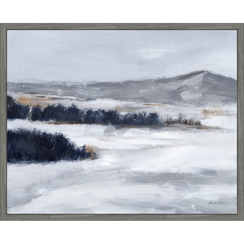 Cold Beauty by Pamela Munger (28 x 23 in.), Framed Canvas Wall Art Print - Sylvie Greywash