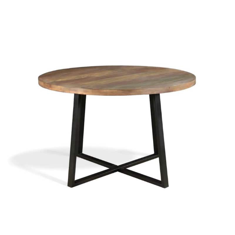 Solid wood round table - 48"