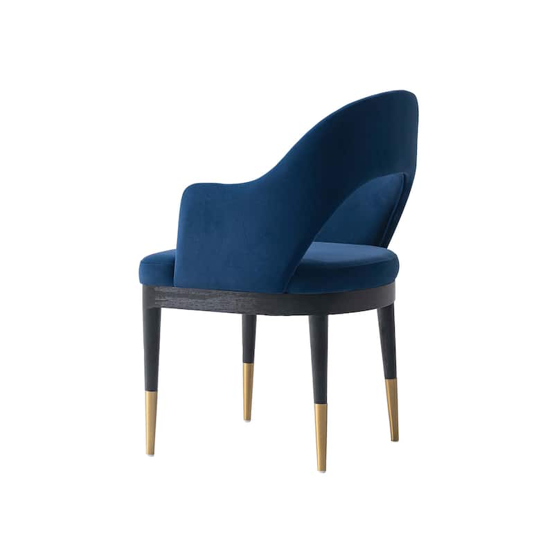 Manhattan Comfort Modern Carrington Velvet Dining Armchair