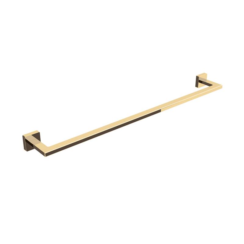 WS Bath Collections Dado 25-3/16" Towel Bar - Polished Gold