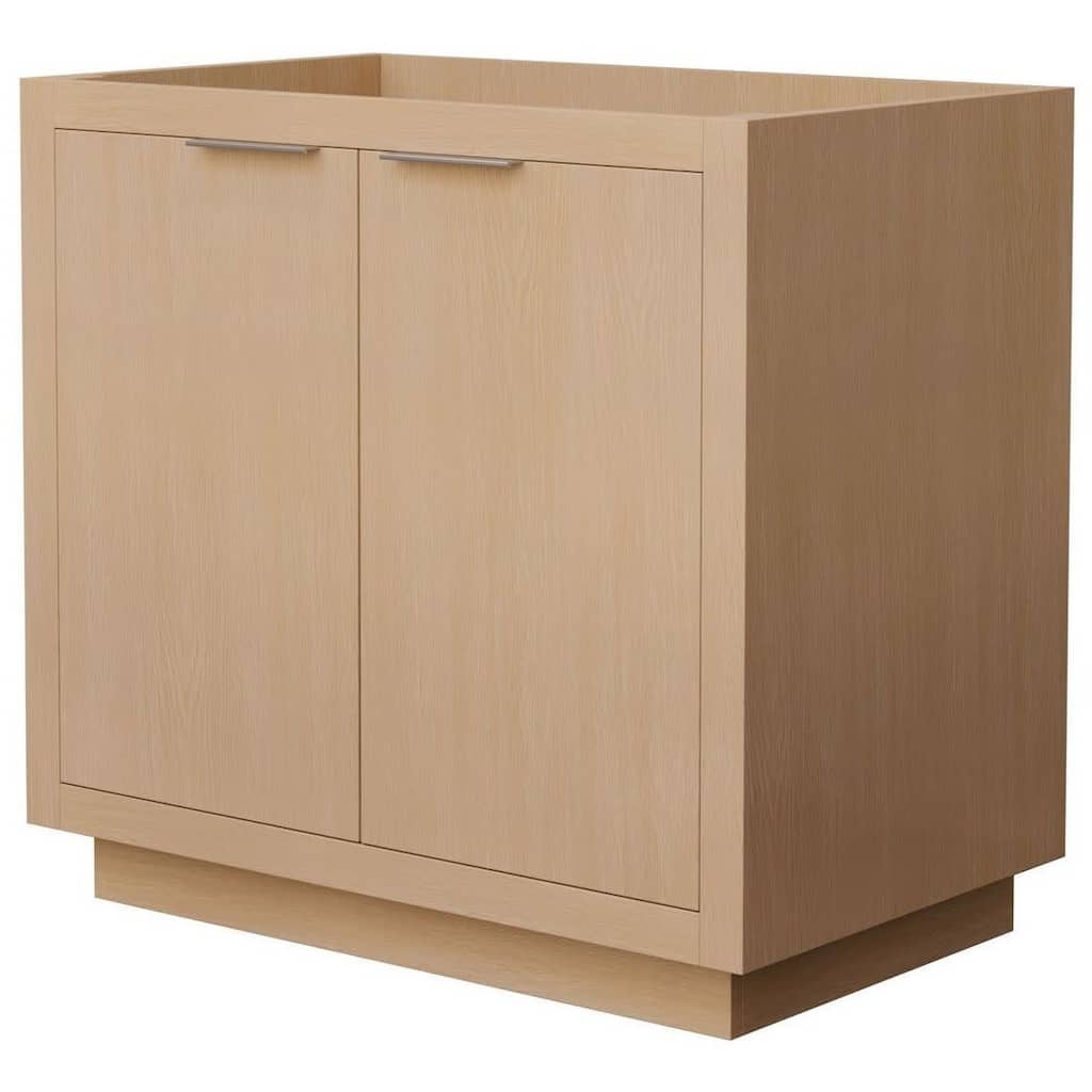 Wyndham Collection Maroni 36" Single Free Standing Vanity Cabinet Only
