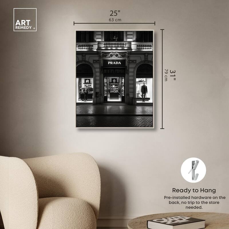 Fashion Presence Canvas by Art Remedy