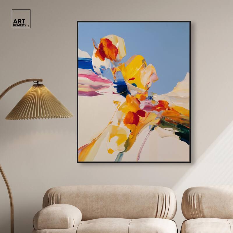 Flippant Bloom II Canvas by Art Remedy