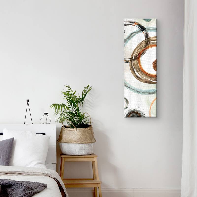 Abstract Circles I Canvas Art Print