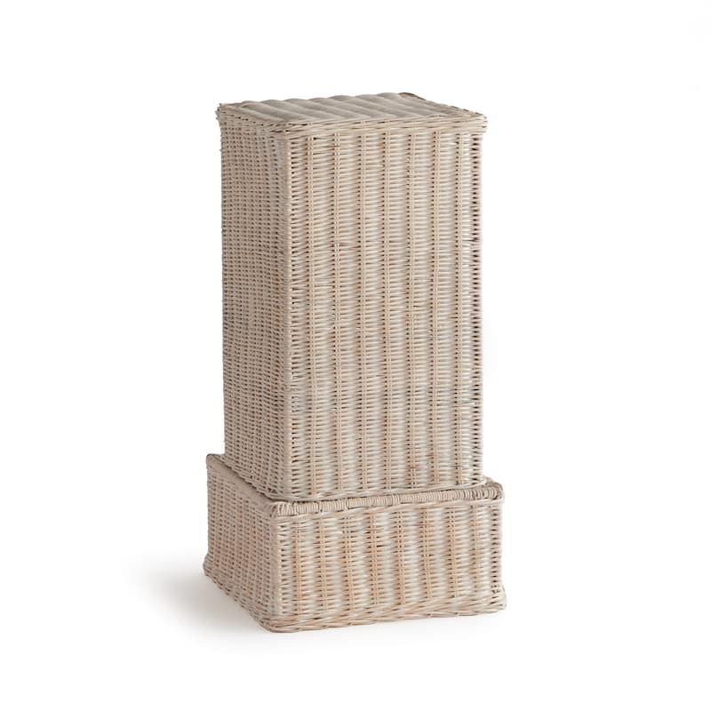 Charleston Rattan Pedestal Tall - 28.5" Tall