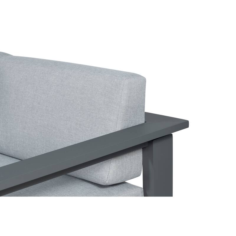 Sardinia Aluminum Frame Outdoor Sectional Sofa