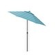 preview thumbnail 72 of 89, North Bend 9-foot Auto-tilt Round Sunbrella Patio Umbrella by Havenside Home
