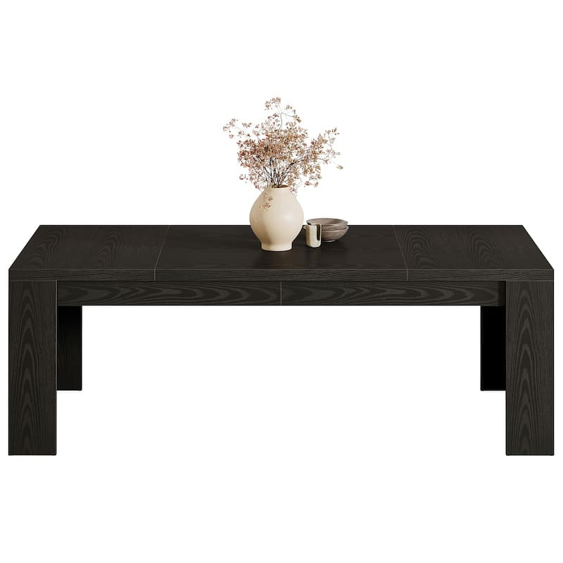 Large Dining Table, Wood Kitchen Table, Living Room Family Gathering Table Accent Dining Table