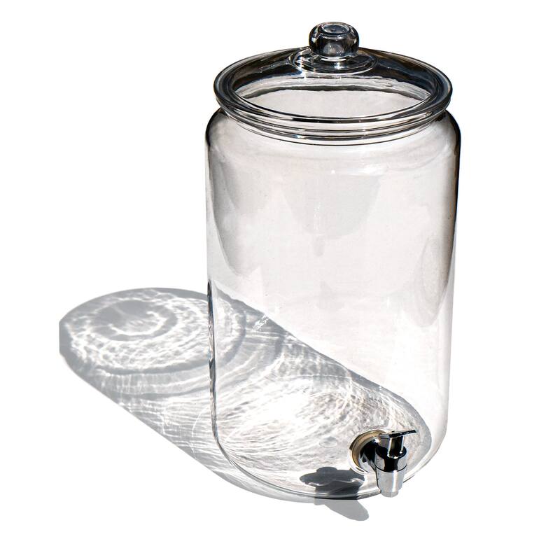 Abode Homewares Belize Acrylic Drink Dispenser - Clear - 245 oz - Clear