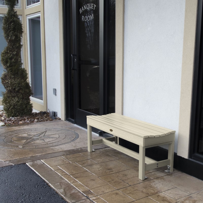 Highwood Commercial Grade Weldon 4ft Backless Picnic Bench