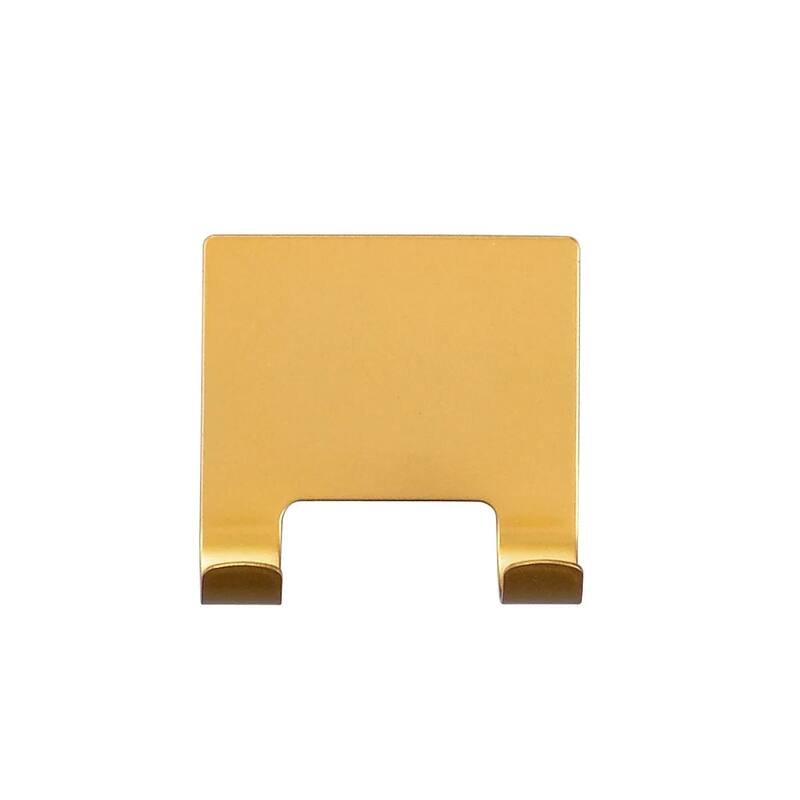 Gold Stainless Steel Window Bathroom Cleaning Squeegee - 10"