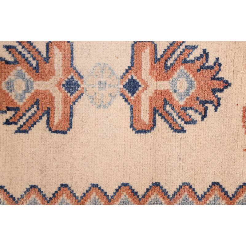 ECARPETGALLERY Hand-knotted Finest Ghazni Ivory Wool Rug - 8'4 x 10'5